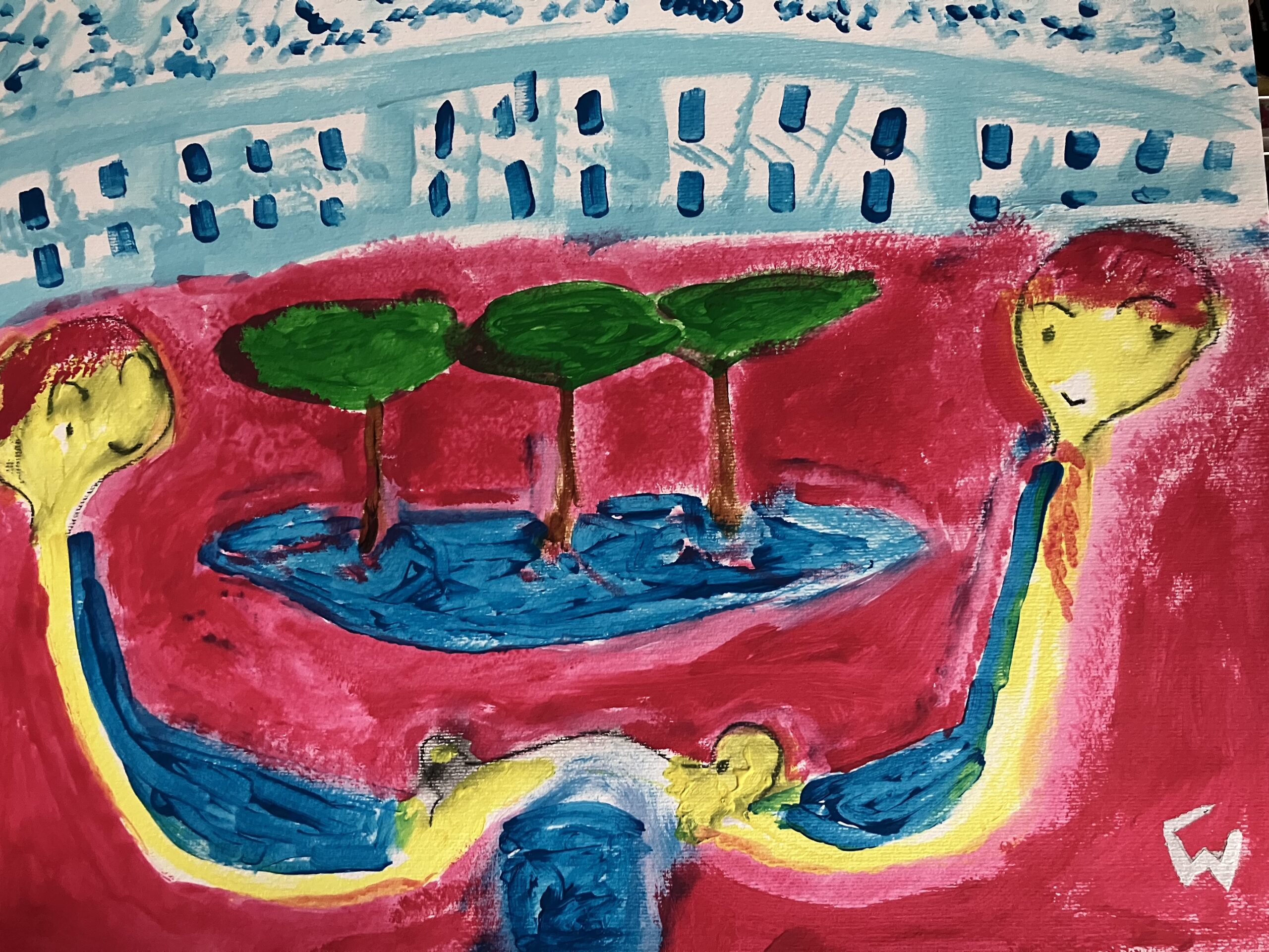 Begegnung in Aarberg, Florian Wild, 2024